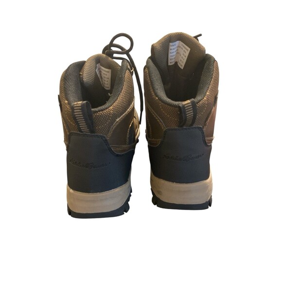 Eddie Bauer Mens Fairmont Brown Boots Leather‎ Lace Size 9 - Picture 4 of 11